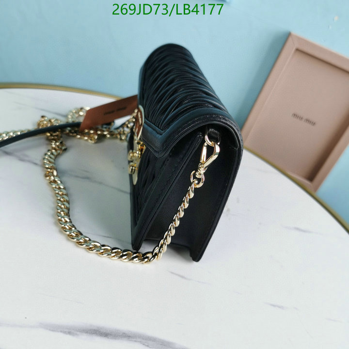 Miu Miu Bag-(Mirror)-Diagonal-,Code: LB4177,$: 269USD