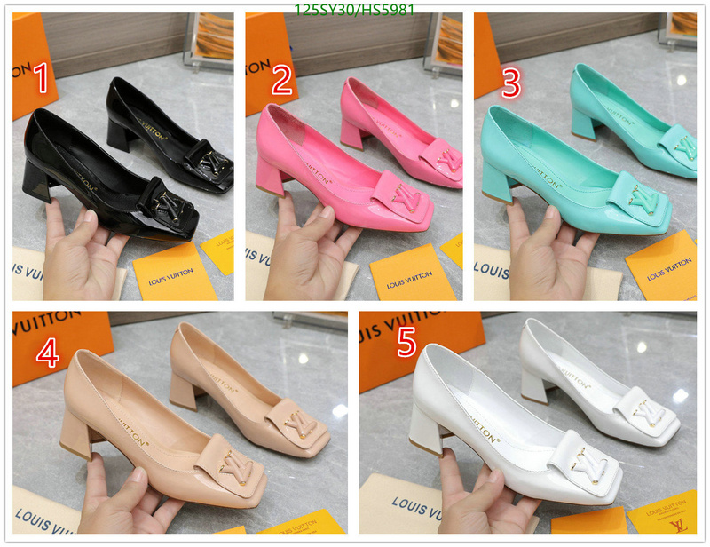 Women Shoes-LV, Code: HS5981,$: 125USD