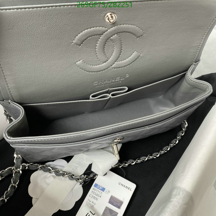 Chanel Bags -(Mirror)-Diagonal-,Code: ZB2251,$: 269USD