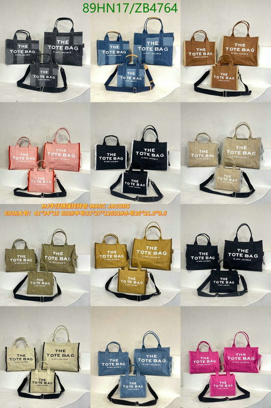 Marc Jacobs Bags -(4A)-Handbag-,Code: ZB4764,