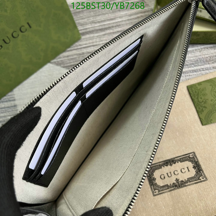 Gucci Bag-(Mirror)-Clutch-,Code: YB7268,$: 125USD