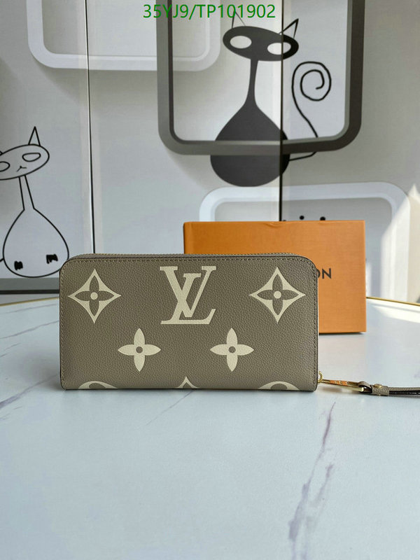 LV Bags-(4A)-Wallet-,Code: TP101902,$: 39USD