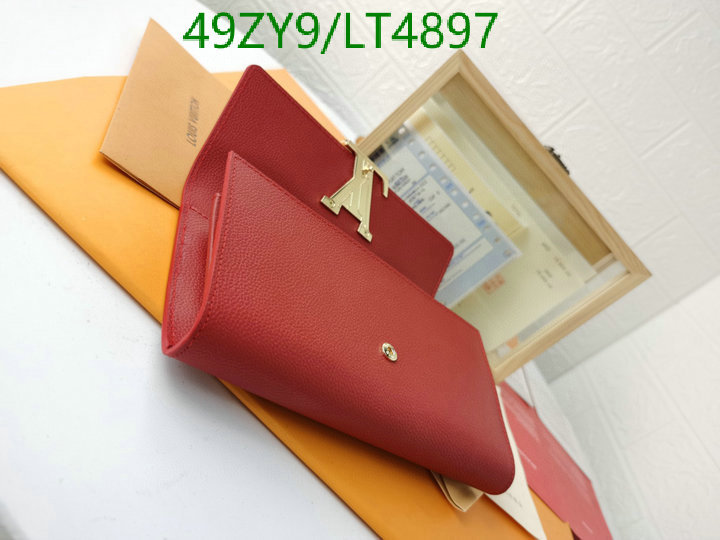 LV Bags-(4A)-Wallet-,Code: LT4897,$: 49USD