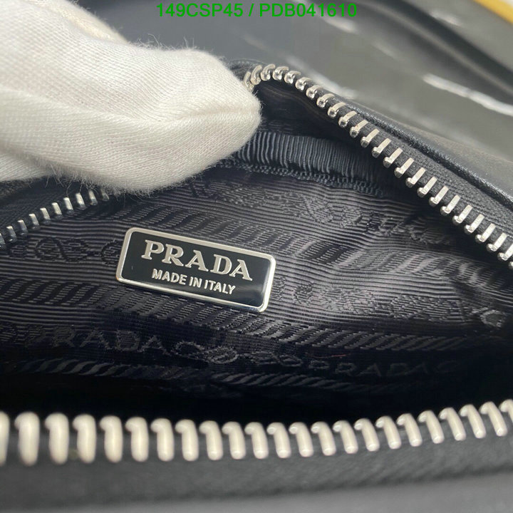 Prada Bag-(Mirror)-Diagonal-,Code: PDB041610,$: 149USD