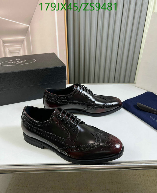 Men shoes-Prada, Code: ZS9481,$: 175USD