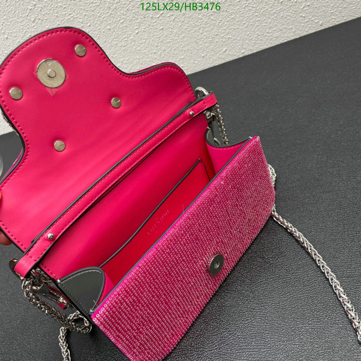 Valentino Bag-(4A)-LOC-V Logo ,Code: HB3476,$: 125USD