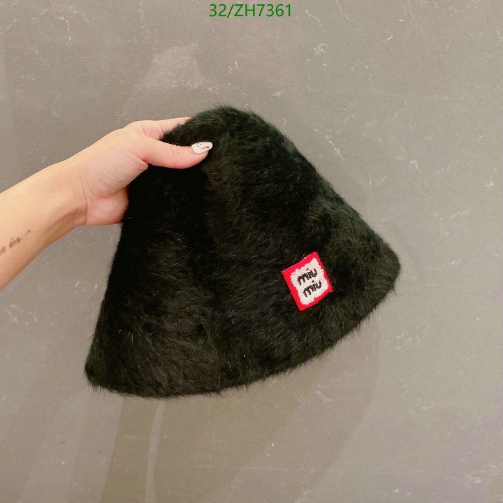 Cap -(Hat)-Miu Miu, Code: ZH7361,$: 32USD