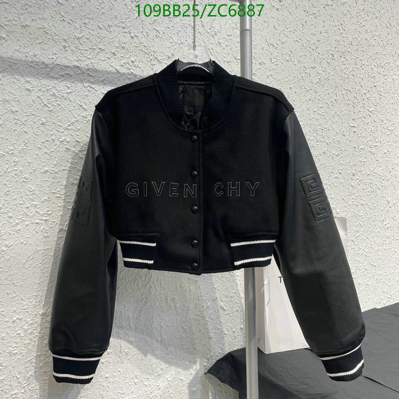 Clothing-Givenchy, Code: ZC6887,$: 109USD