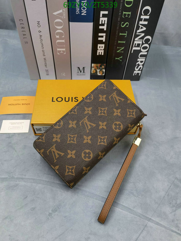 LV Bags-(4A)-Wallet-,Code: ZT5339,$: 69USD