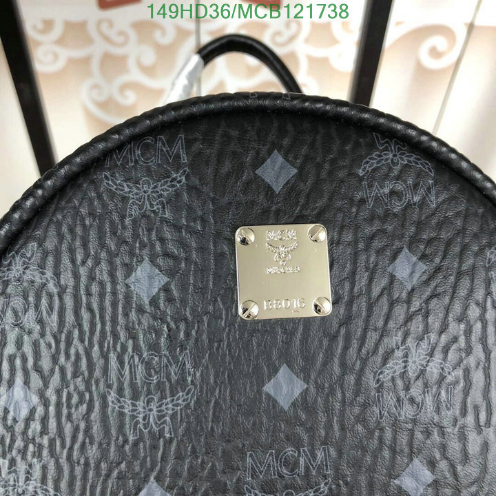 MCM Bag-(Mirror)-Backpack-,Code: MCB121738,$: 149USD