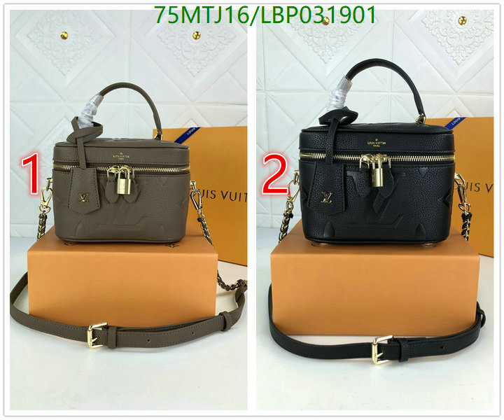 LV Bags-(4A)-Vanity Bag-,Code: LBP031901,$: 75USD