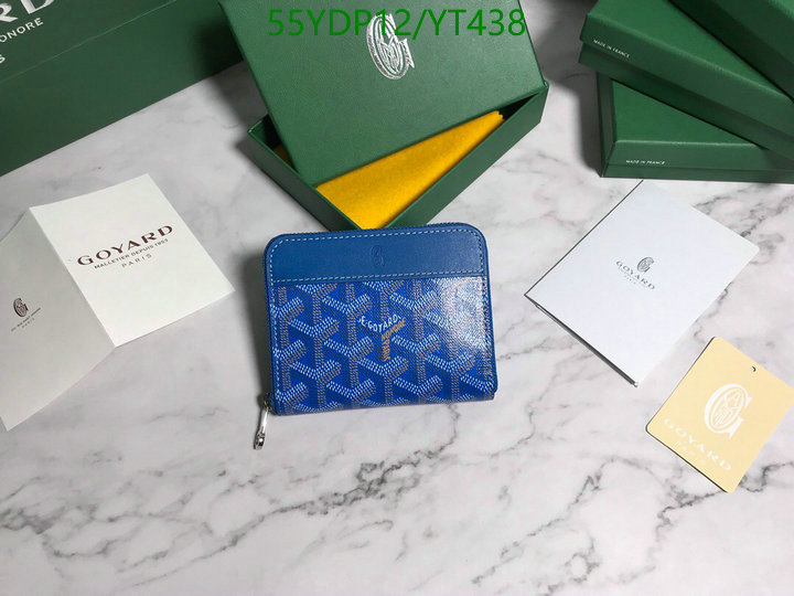 Goyard Bag-(Mirror)-Wallet-,Code: YT438,$: 55USD