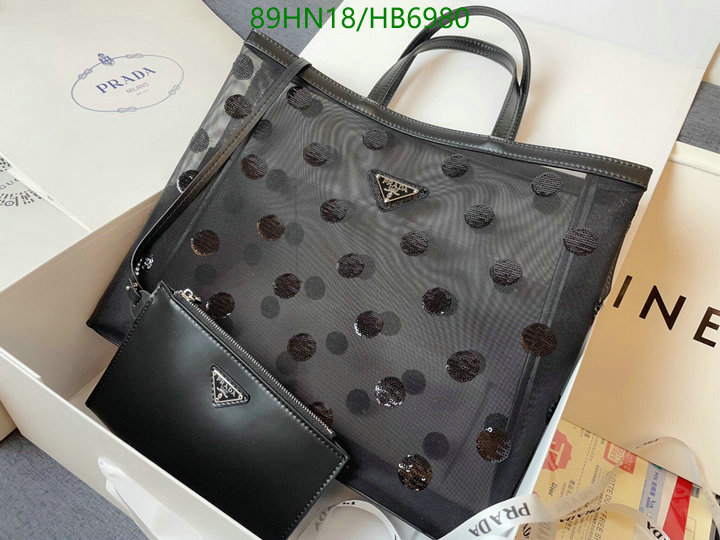 Prada Bag-(4A)-Handbag-,Code: HB6980,$: 89USD