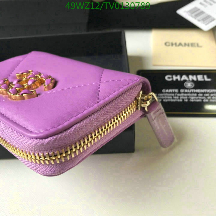 Chanel Bags ( 4A )-Wallet-,Code: TV0130789,$: 65USD