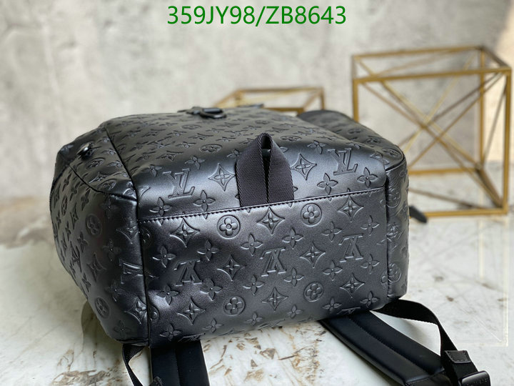 LV Bags-(Mirror)-Backpack-,Code: ZB8643,$: 359USD