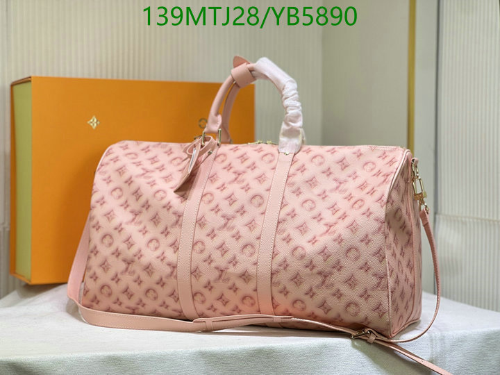 LV Bags-(4A)-Keepall BandouliRe 45-50-,Code: YB5890,$: 139USD