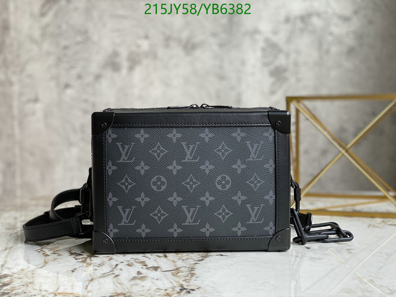 LV Bags-(Mirror)-Petite Malle-,Code: YB6382,$: 215USD