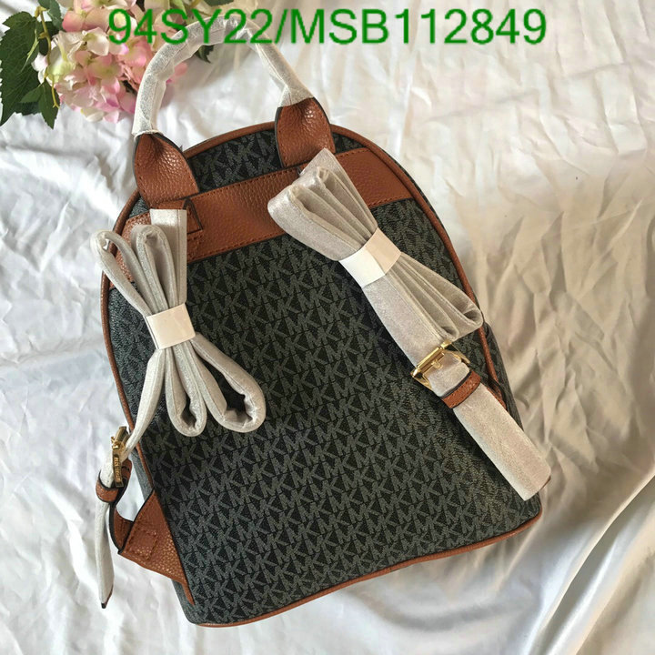 Michael Kors Bag-(4A)-Backpack-,Code: MSB112849,$: 94USD