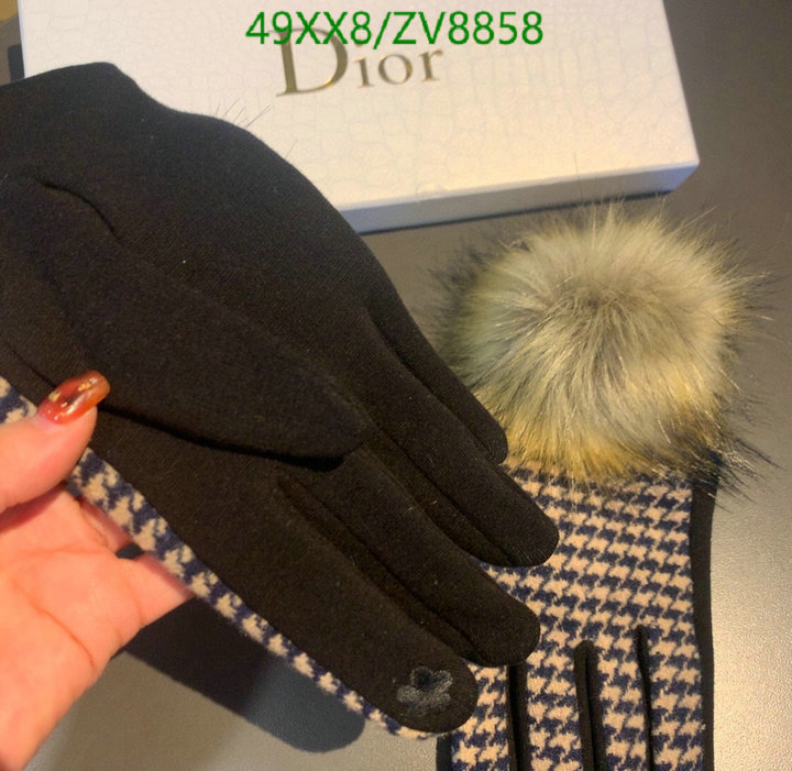 Gloves-Dior, Code: ZV8858,$: 49USD