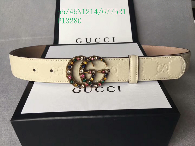 Belts-Gucci, Code： GGP010414,$: 55USD