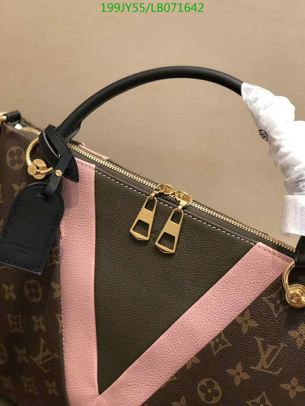 LV Bags-(Mirror)-Handbag-,Code: LB071642,$: 199USD