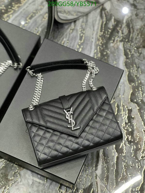 YSL Bag-(Mirror)-Envelope Series,Code: YB5571,$: 209USD