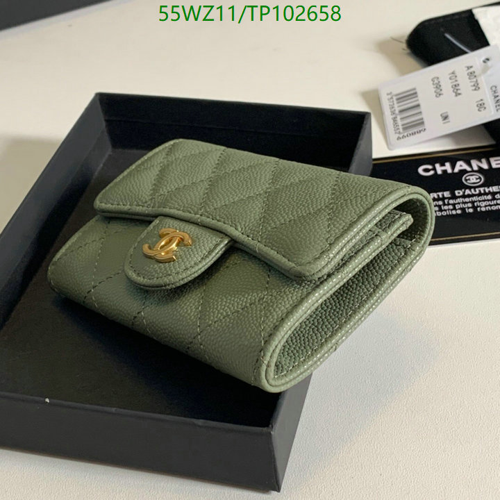 Chanel Bags ( 4A )-Wallet-,Code: TP102658,$: 55USD