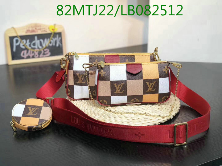 LV Bags-(4A)-New Wave Multi-Pochette-,Code: LB082512,$:82USD