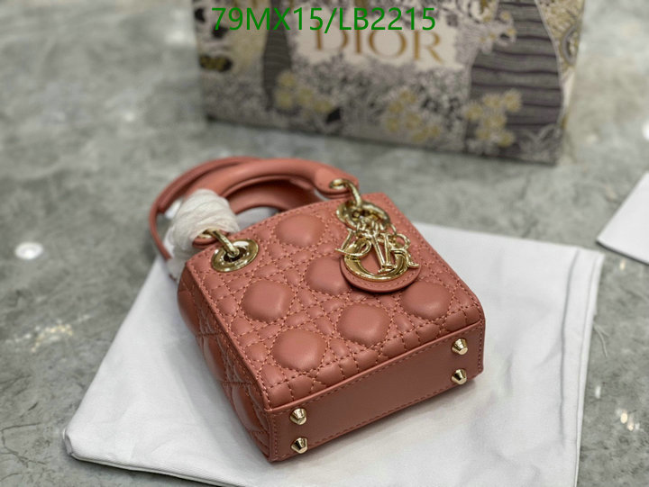 Dior Bags-(4A)-Lady-,Code: LB2215,$: 79USD