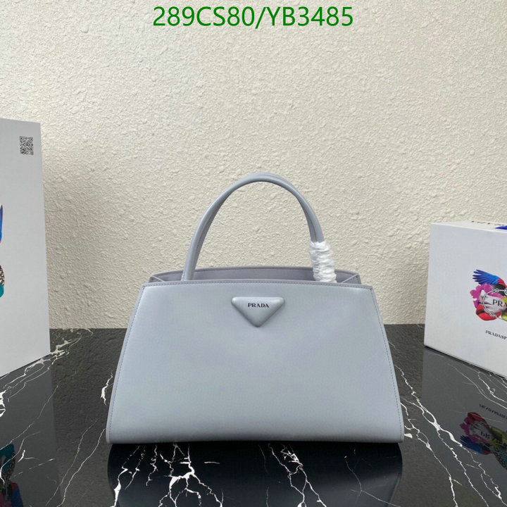 Prada Bag-(Mirror)-Handbag-,Code: YB3485,$: 289USD