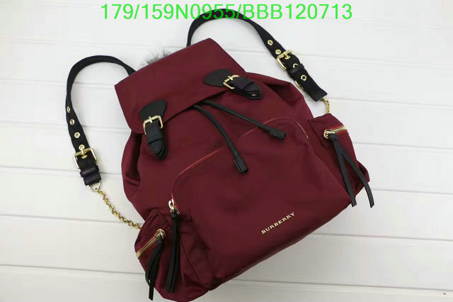 Burberry Bag-(Mirror)-Backpack-,Code:BBB120713,$: 179USD