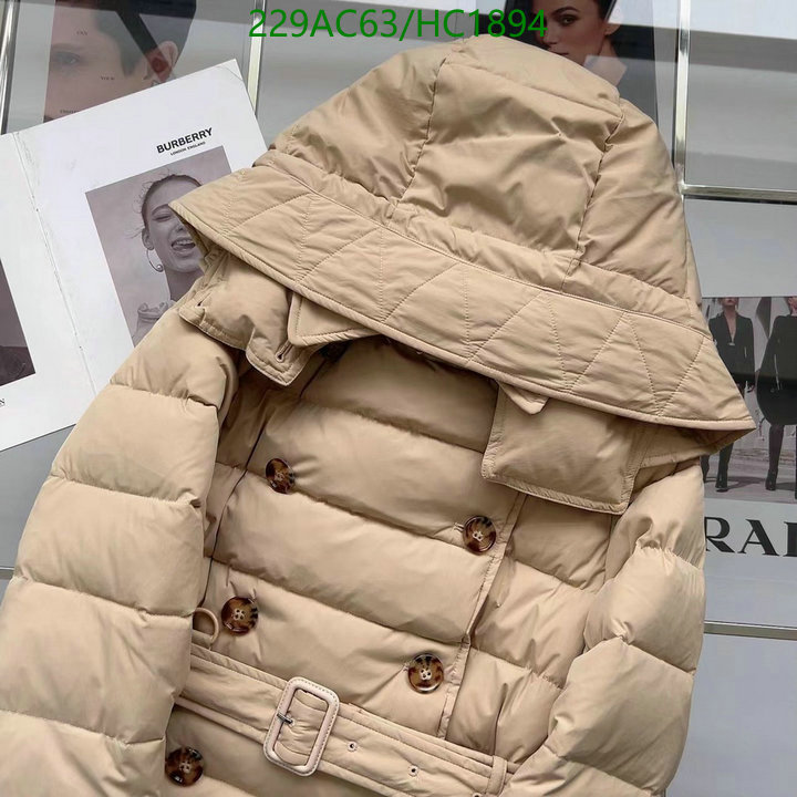 Down jacket Women-Burberry, Code: HC1894,$: 229USD