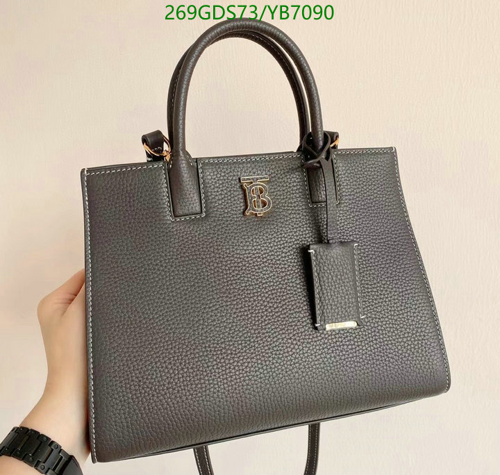 Burberry Bag-(Mirror)-Handbag-,Code: YB7090,$: 269USD