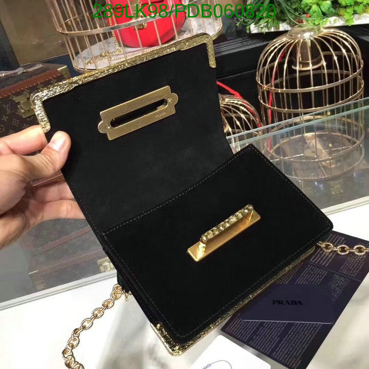 Prada Bag-(Mirror)-Diagonal-,Code: PDB060820,$: 289USD