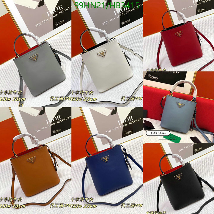 Prada Bag-(4A)-Diagonal-,Code: HB3415,$: 99USD