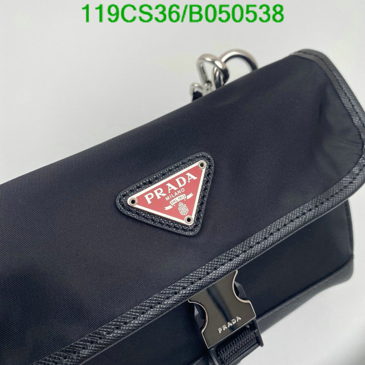 Prada Bag-(Mirror)-Diagonal-,Code: B050538,$: 119USD