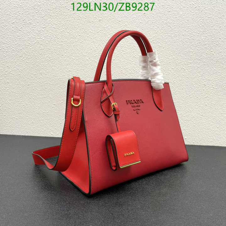 Prada Bag-(4A)-Handbag-,Code: ZB9287,$: 129USD