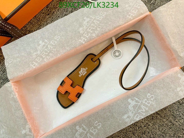 Key pendant-Mirror Quality-Hermes,Code: LK3234,$: 89USD