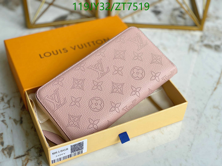 LV Bags-(Mirror)-Wallet-,Code: ZT7519,$: 119USD