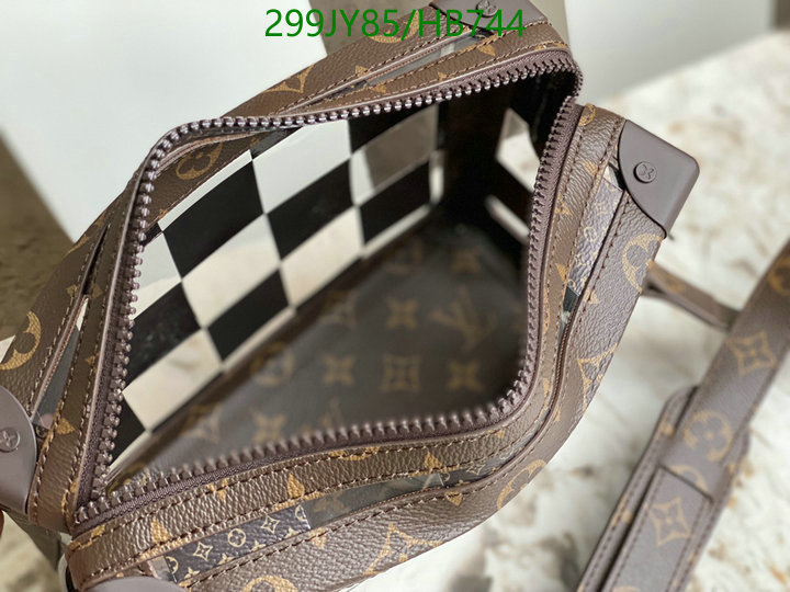 LV Bags-(Mirror)-Petite Malle-,Code: HB744,$: 299USD