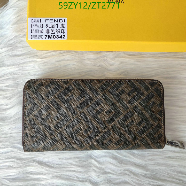 Fendi Bag-(4A)-Wallet-,Code: ZT2771,$: 59USD