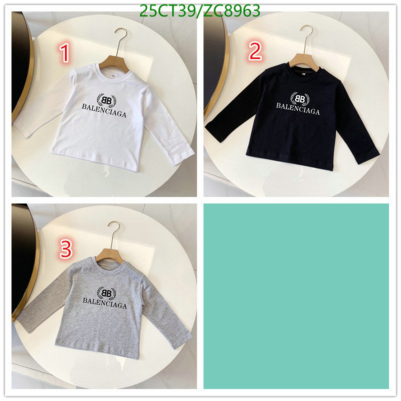 Kids clothing-Balenciaga, Code: ZC8963,$: 25USD