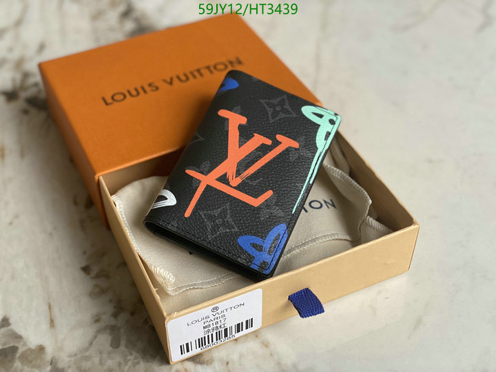 LV Bags-(Mirror)-Wallet-,Code: HT3439,$: 59USD