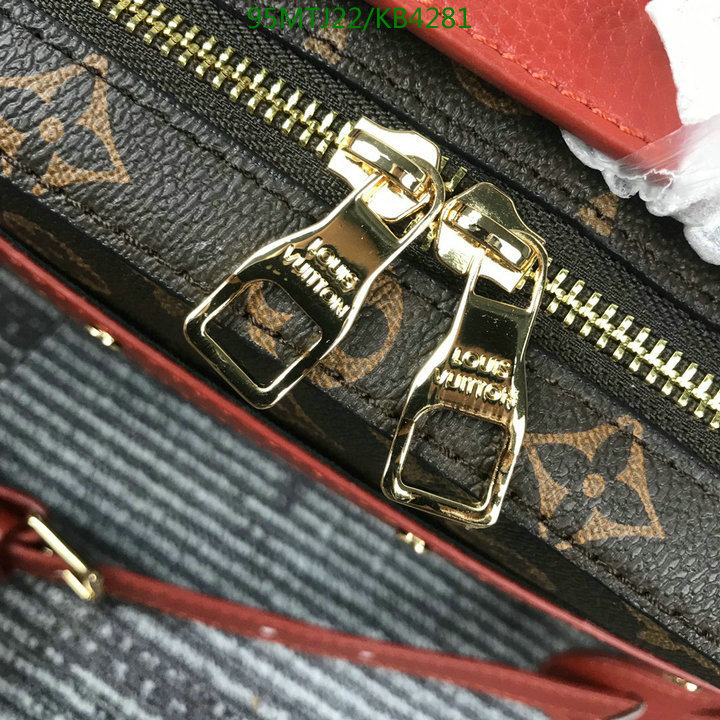 LV Bags-(4A)-Petite Malle-,Code: KB4281,$: 95USD