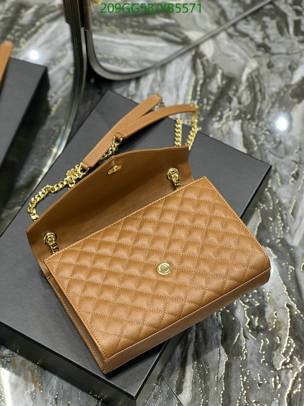 YSL Bag-(Mirror)-Envelope Series,Code: YB5571,$: 209USD