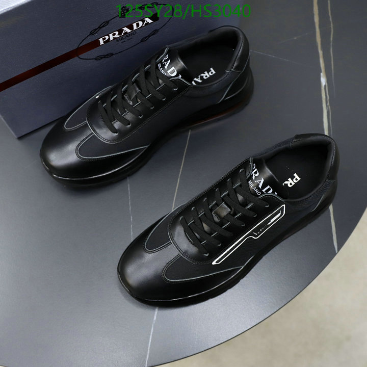 Men shoes-Prada, Code: HS3040,$: 125USD