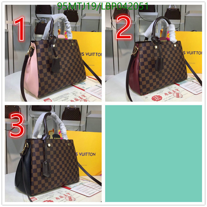 LV Bags-(4A)-Handbag Collection-,Code: LBP042051,$: 95USD