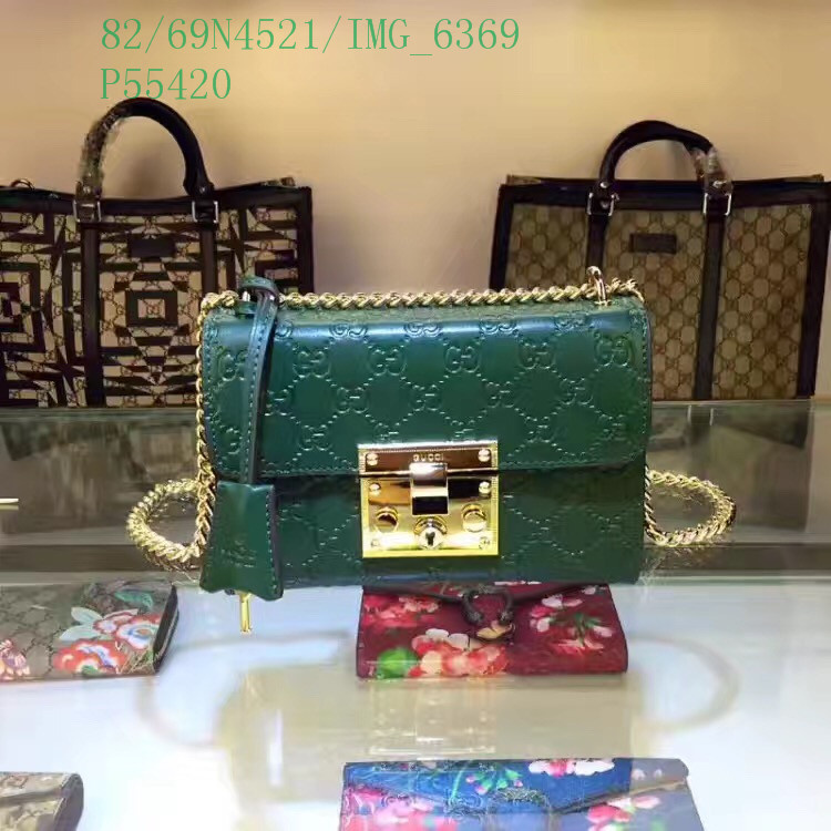 Gucci Bag-(4A)-Padlock-,Code: GGB120102,$: 82USD