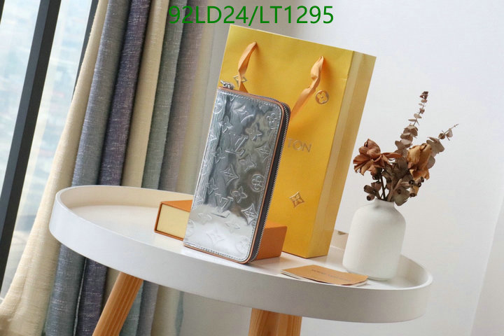 LV Bags-(Mirror)-Wallet-,Code: LT1295,$: 92USD