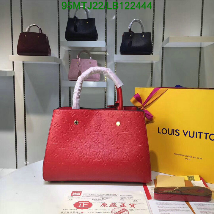 LV Bags-(4A)-Handbag Collection-,Code: LB122444,$: 95USD